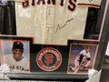 Willie Mays Boldly Signed Mitchell & Ness 1951 Giants Jersey JSA