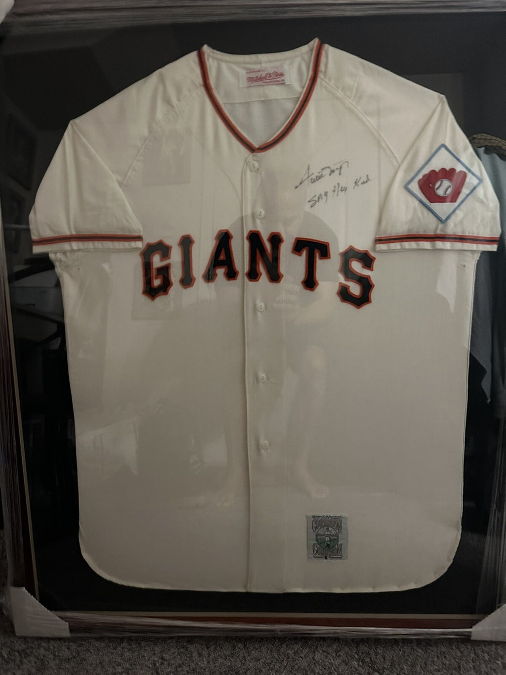 Willie Mays Signed Mitchell & Ness 1951 Jersey “Say Hey Kid Inscription”Beckett