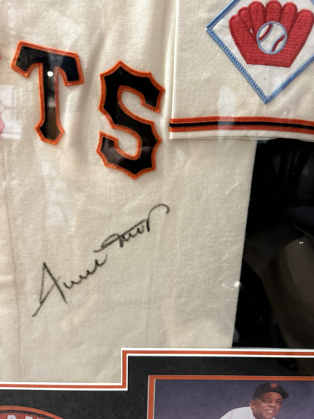 Willie Mays Boldly Signed Mitchell & Ness 1951 Giants Jersey JSA